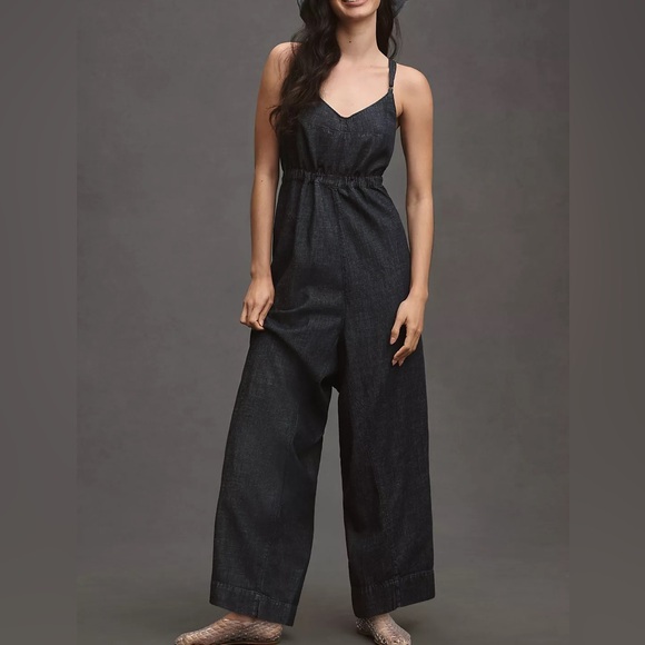Pilcro Sleeveless Wide-Leg Jumpsuit NWT - Medium - Picture 1 of 11